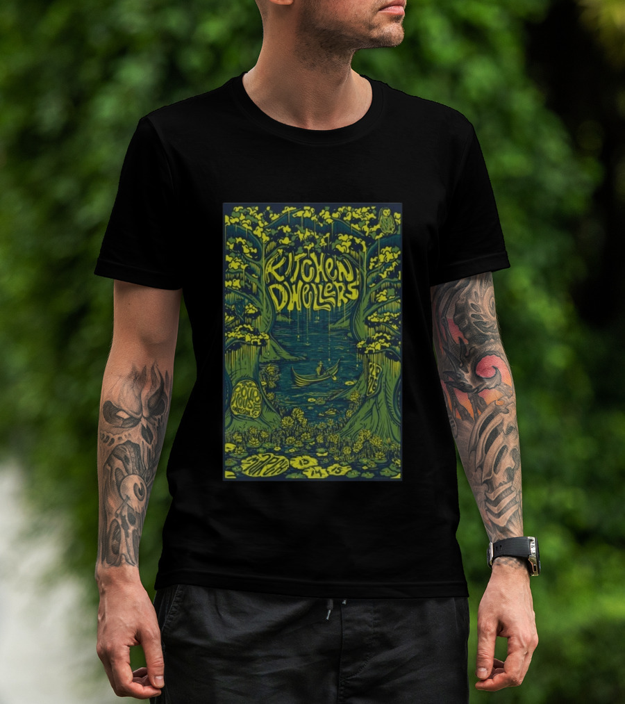 Kitchen Dwellers March 13 15 2026 Charleston SC Pour House Tour T-Shirt