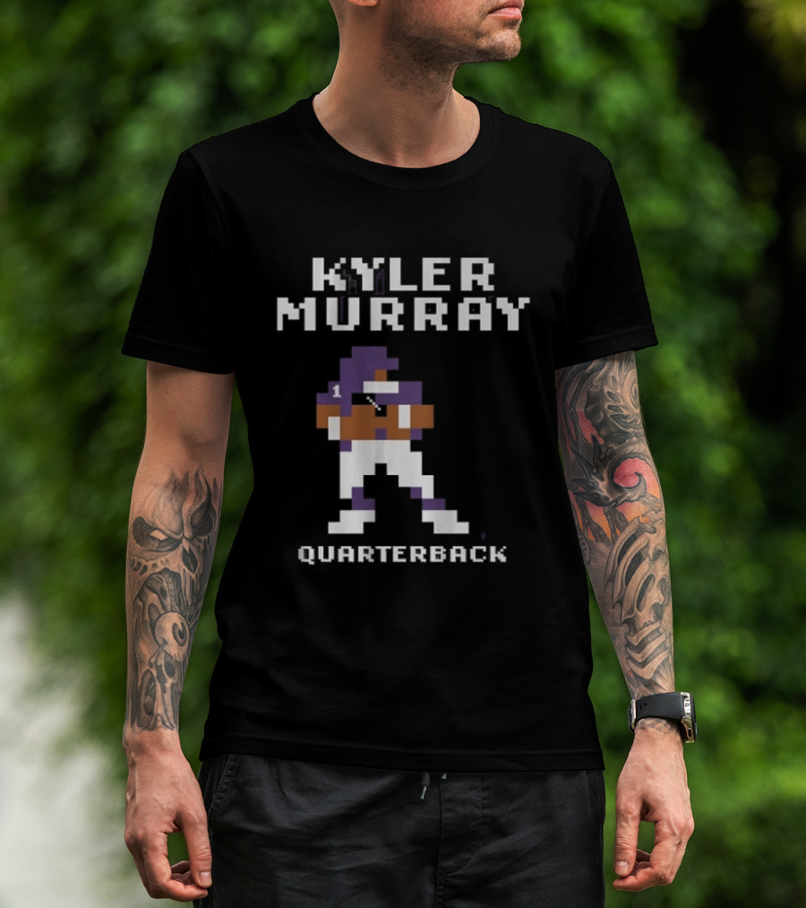 Kyler Murray Quarterback Pixel Art Minnesota Baller T-Shirt