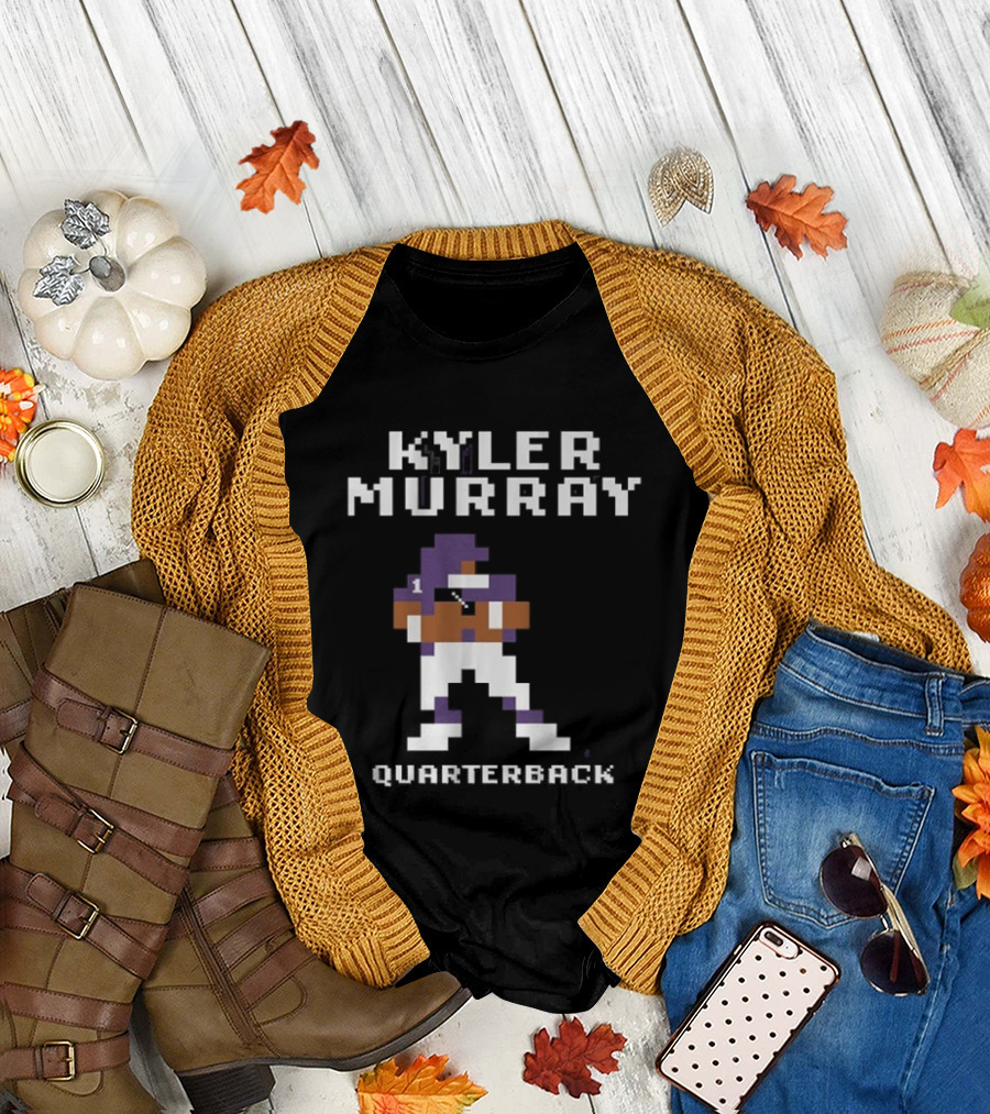 Kyler Murray Quarterback Pixel Art Minnesota Baller T-Shirt