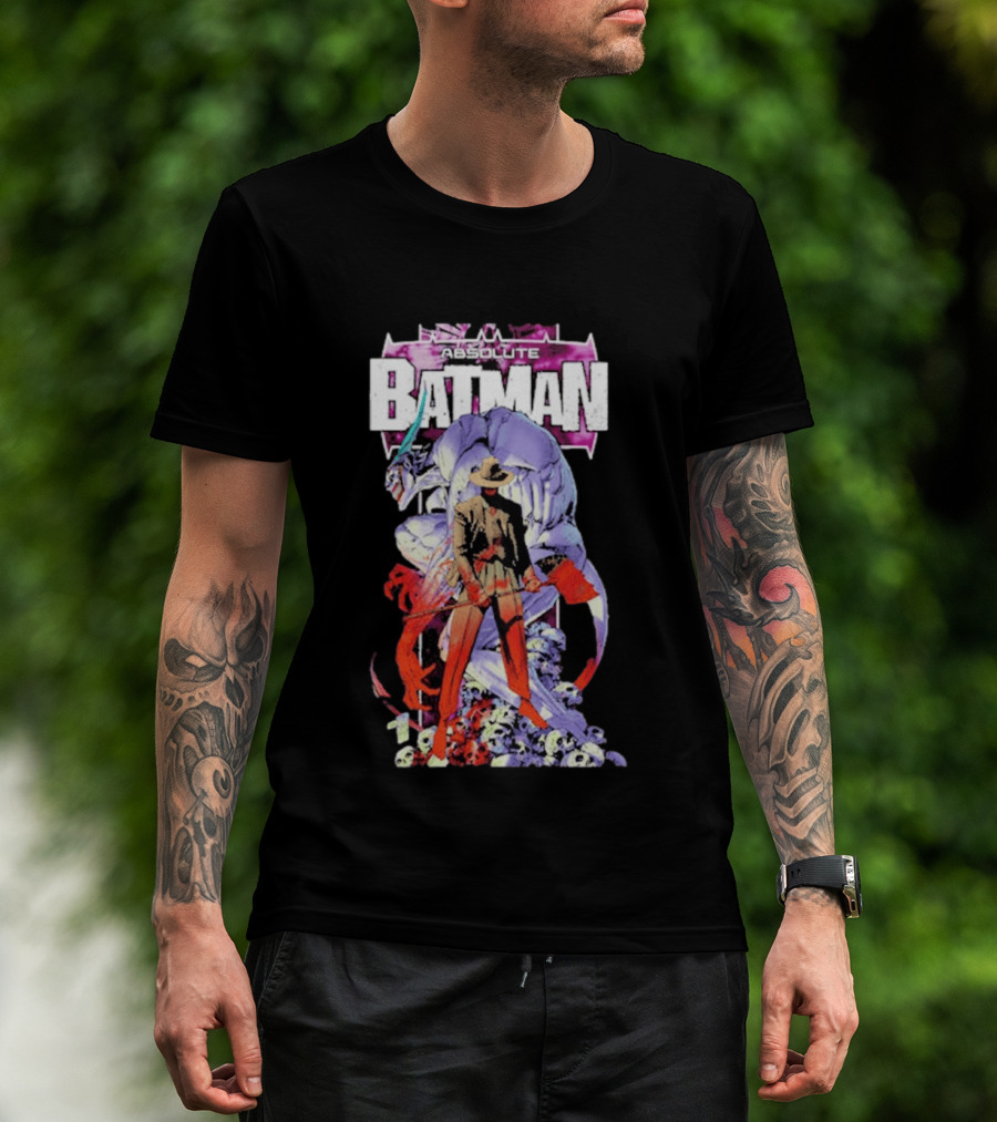 Absolute Batman Featuring Iconic Character And Enigmatic Figure Issue 19 Covers T-Shirt