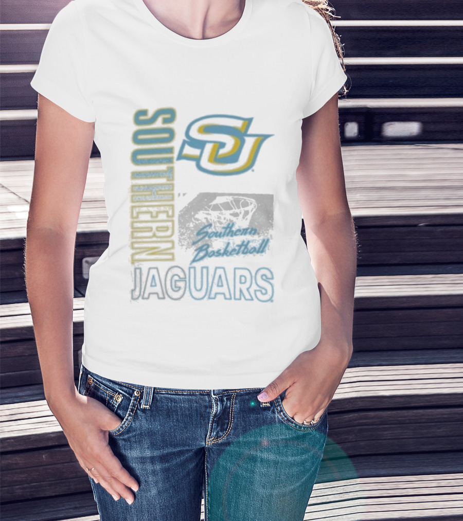Southern University Jaguars SU Classic Basketball Bench T-Shirt