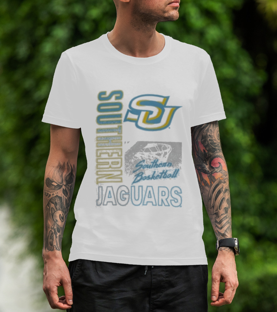 Southern University Jaguars SU Classic Basketball Bench T-Shirt