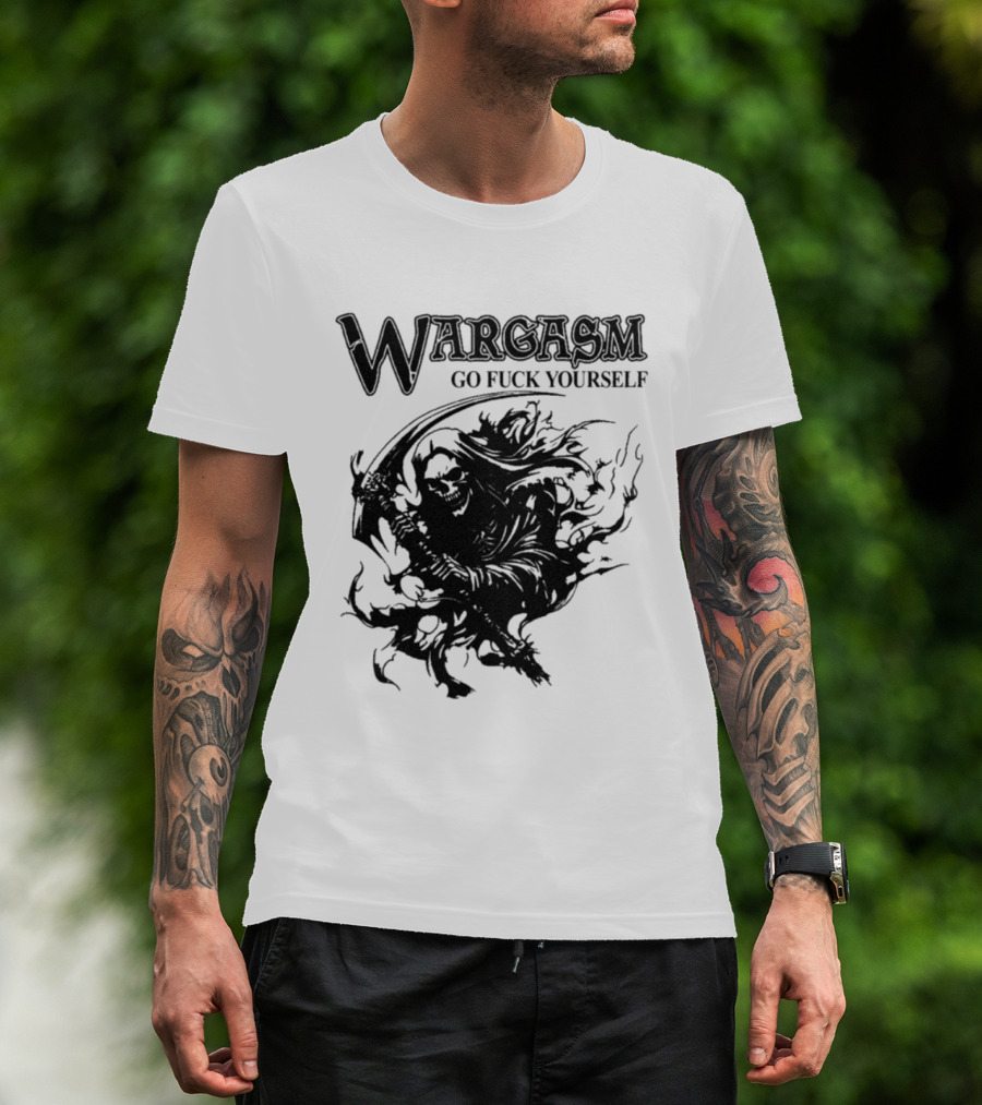 Wargasm Go Fuck Yourself Dark Fantasy Creature T-Shirt