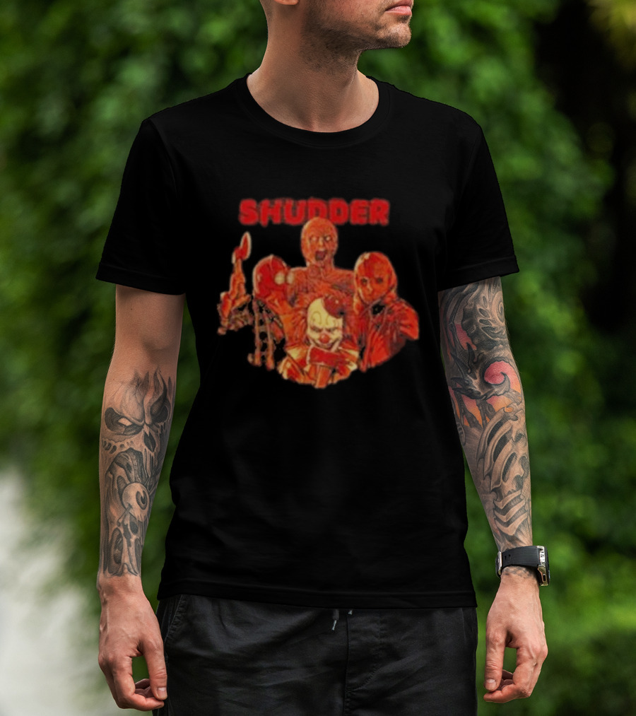 Shudder Horror Villains Ensemble T-Shirt