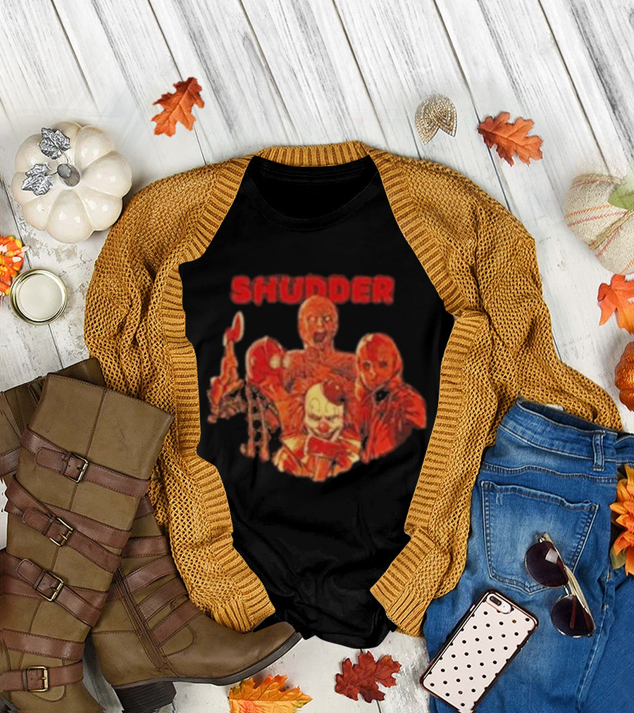 Shudder Horror Villains Ensemble T-Shirt