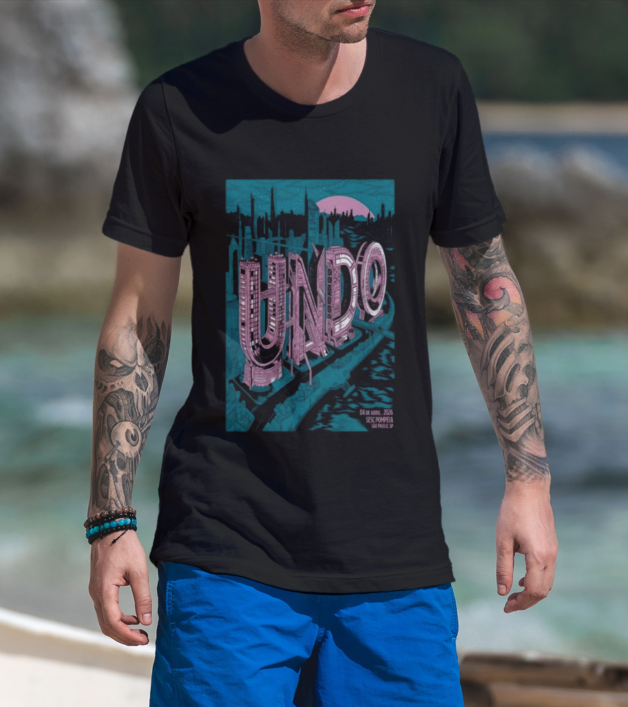 UNDO SESC Pompéia São Paulo 04 De Abril 2026 T-Shirt