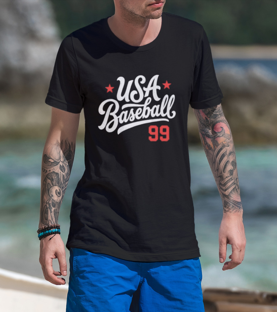 USA Baseball 99 Stars T-Shirt
