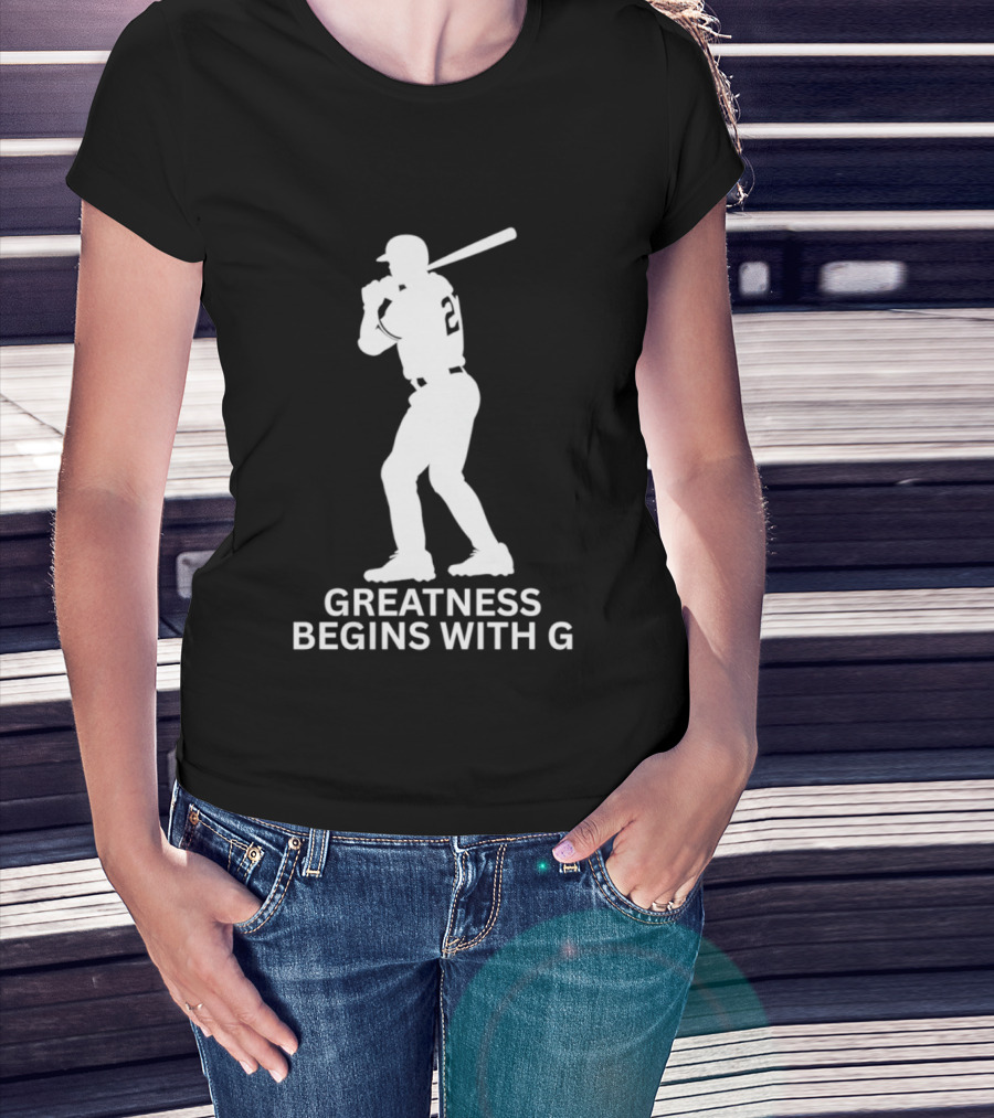 New York Yankees Giancarlo Stanton Greatness Begins With G T-Shirt