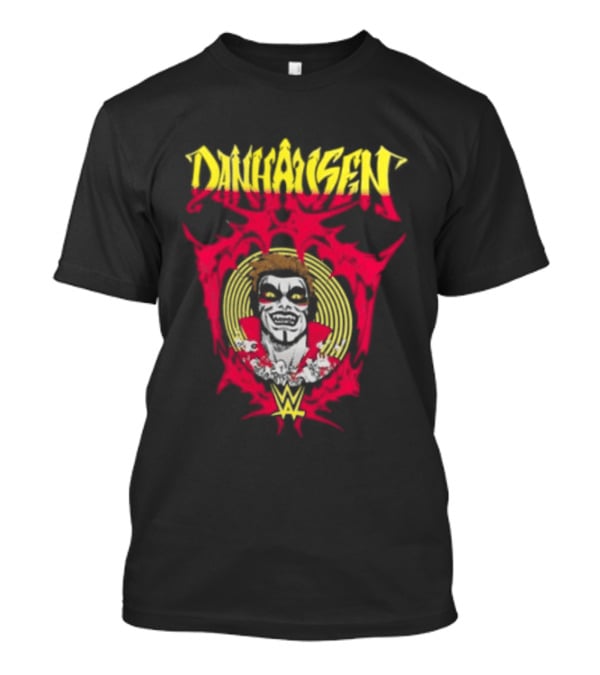 Danhausen You Are Cursed Vintage Face Art W T-Shirt