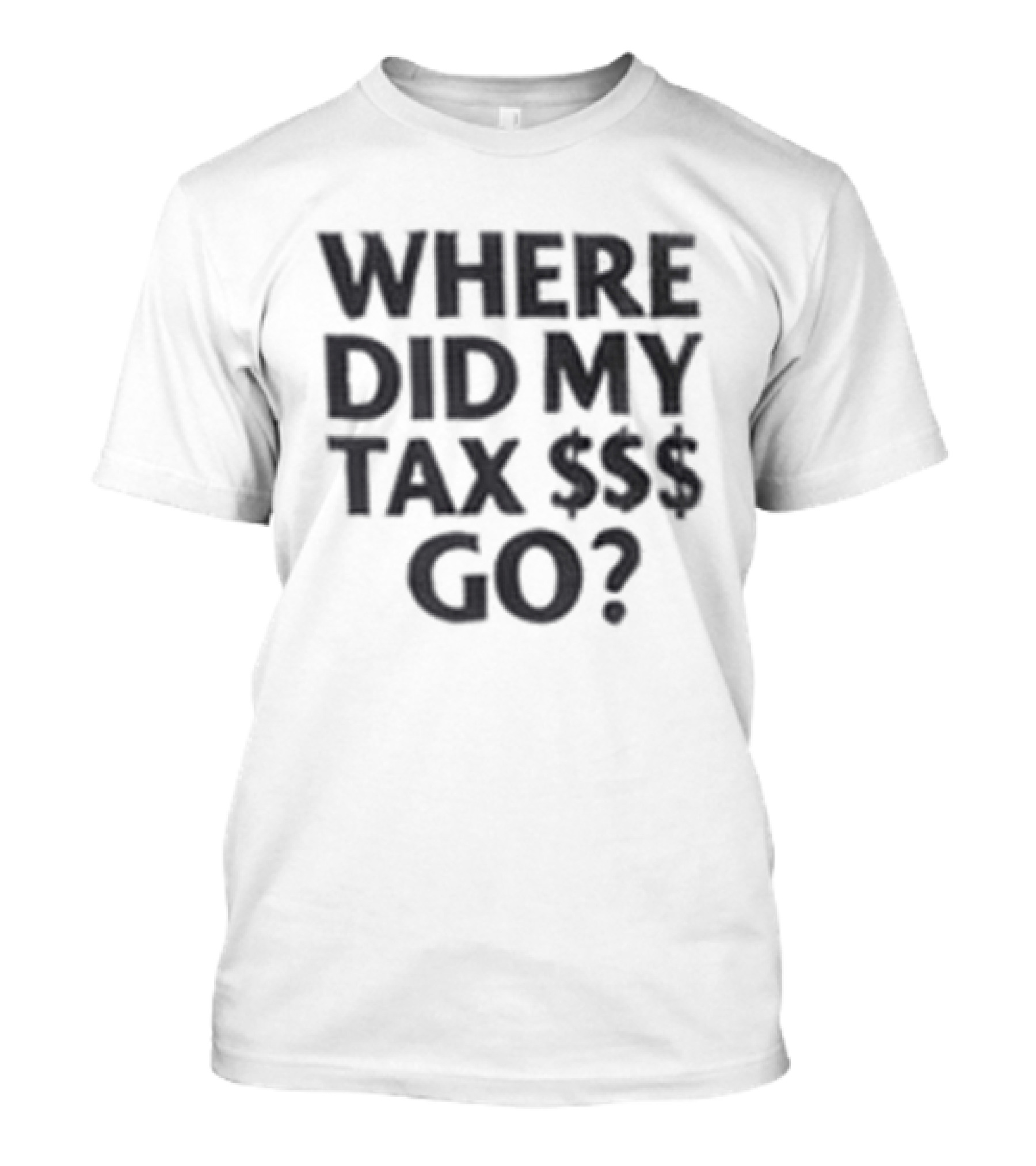 Nick Shirley Anti Fraud Taxpayer Club Where Did My Tax $$$ Go T-Shirt