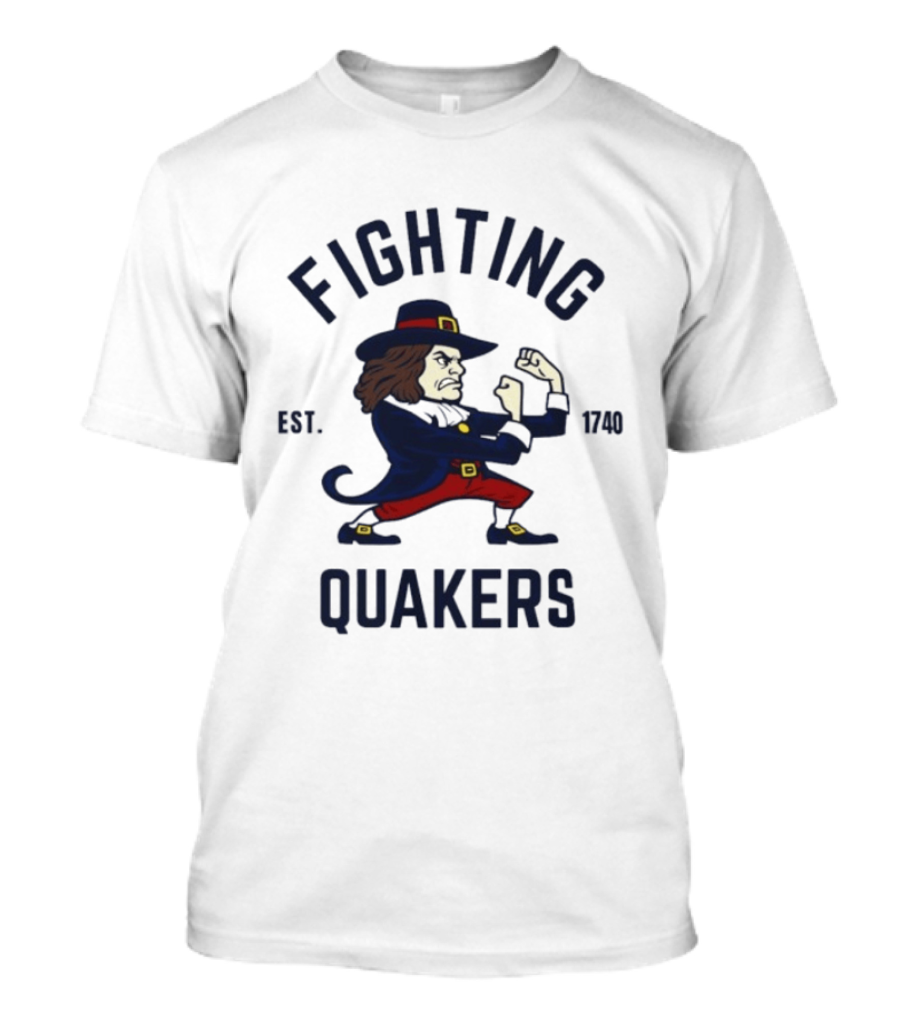 Fighting Quakers Est. 1740 Philadelphia Sports T-Shirt