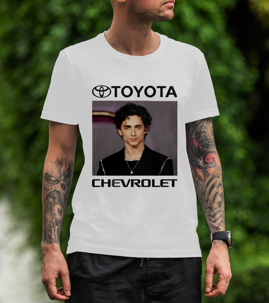Timothée Chalamet Toyota Chevrolet T-Shirt