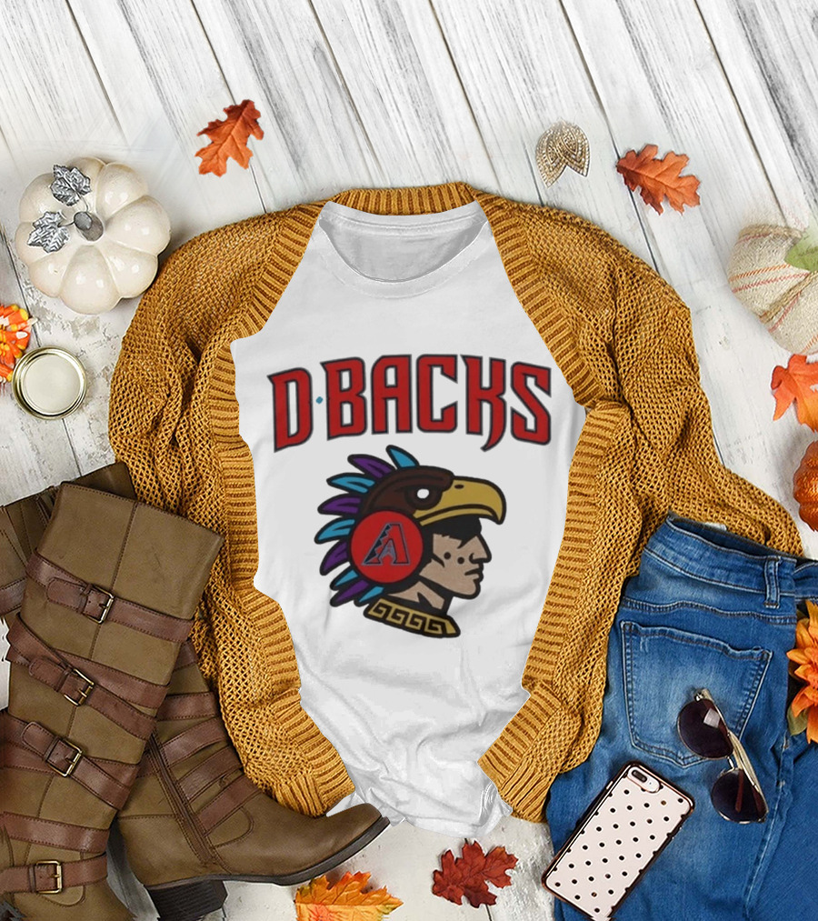 2026 D Backs World Tour Mexico City Series Aztec Baseball T-Shirt