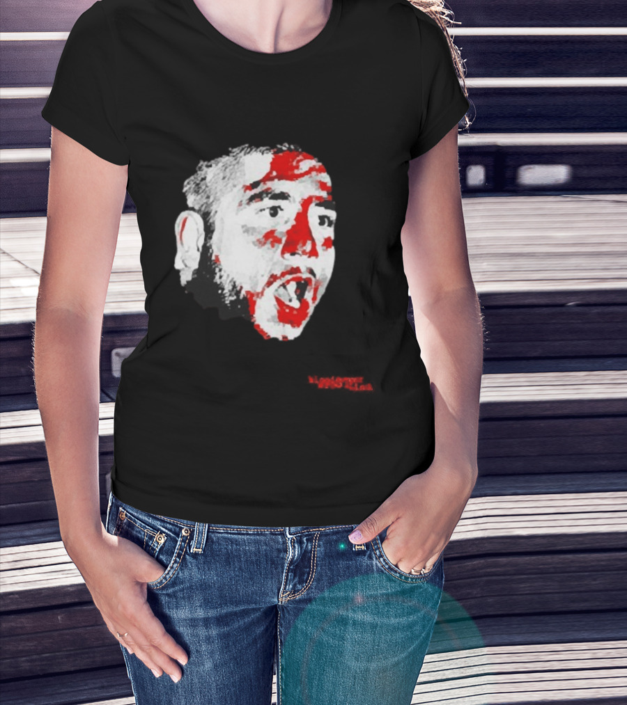 Bloodstone Wrestling Chico Suave Red Face T-Shirt