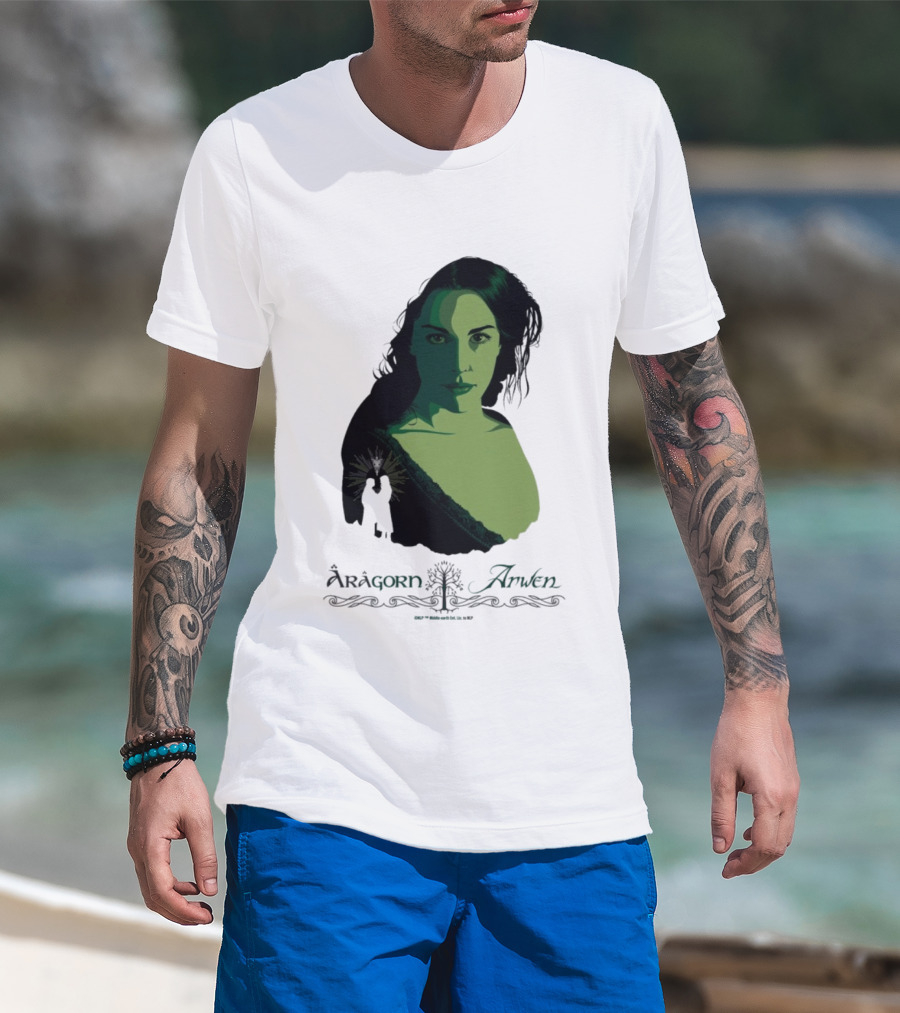 Aragorn Arwen The Lord Of The Rings T-Shirt
