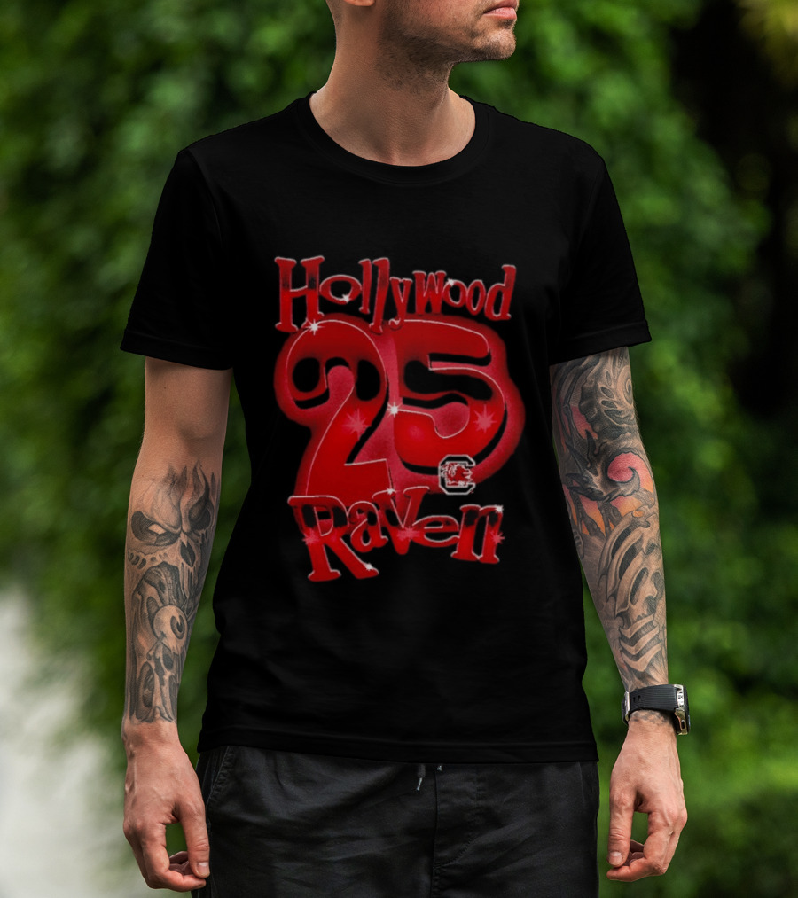 Hollywood 25 Raven Johnson SC Gamecocks T-Shirt