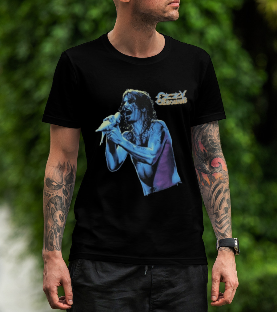 Ozzy Osbourne 1997 Blue Dove Iconic Performance T-Shirt