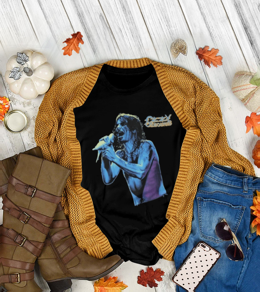 Ozzy Osbourne 1997 Blue Dove Iconic Performance T-Shirt