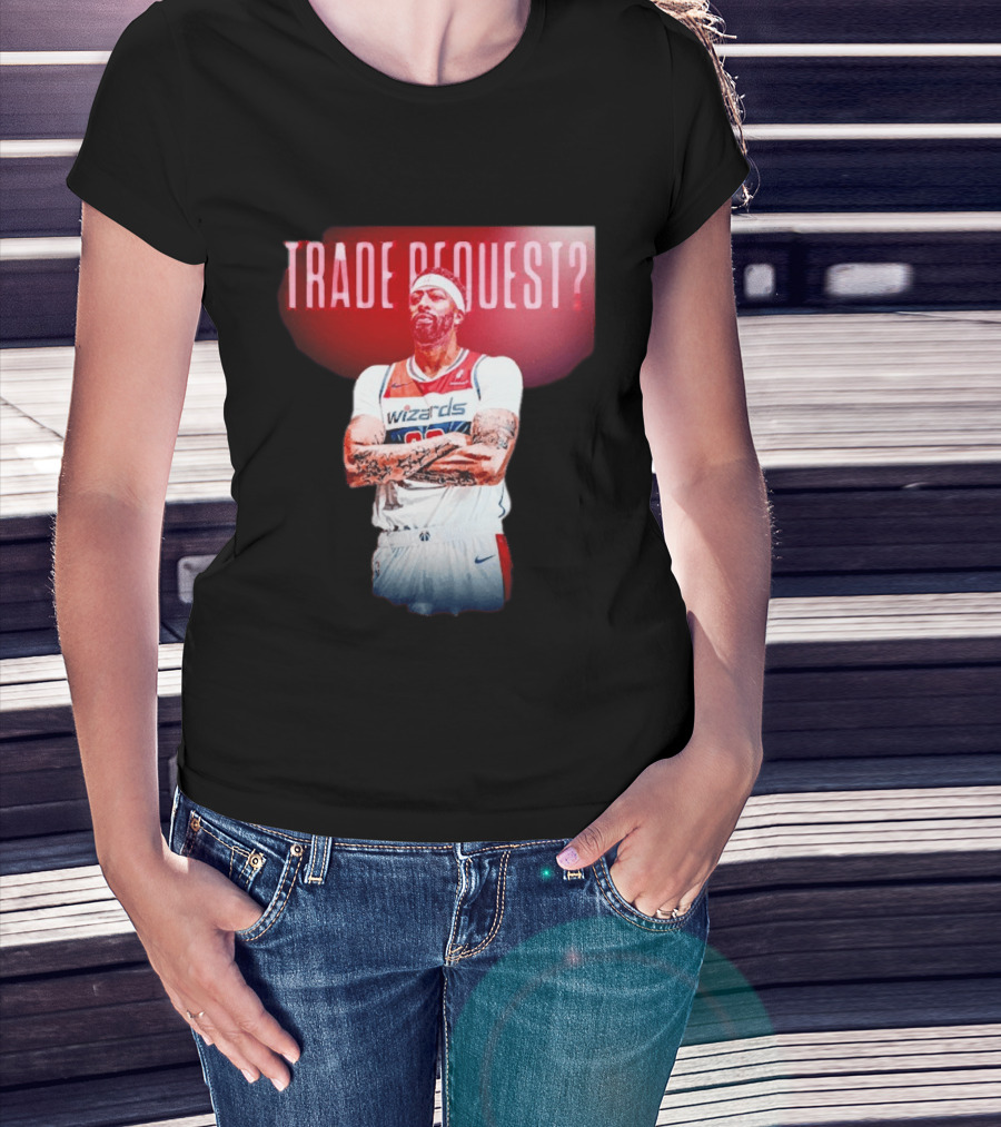 Trade Request Anthony Davis Washington Wizards Basketball Player T-Shirt