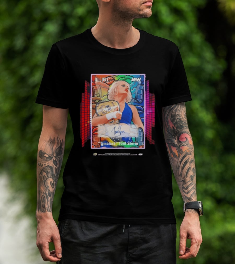 Allure Timeless Toni Storm AEW Upper Deck T-Shirt