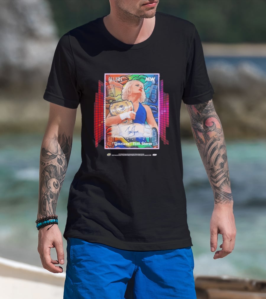 Allure Timeless Toni Storm AEW Upper Deck T-Shirt