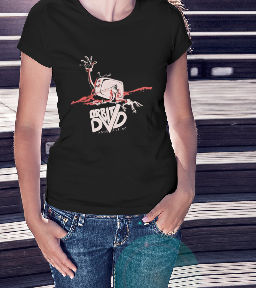 Orbit Evil Dead Video Cult Classic Horror Mash Up T-Shirt