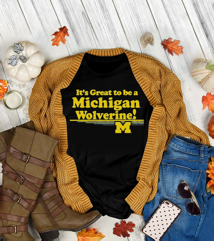 It's Great to Be a Michigan Wolverine M 2026 National Champs T-Shirt