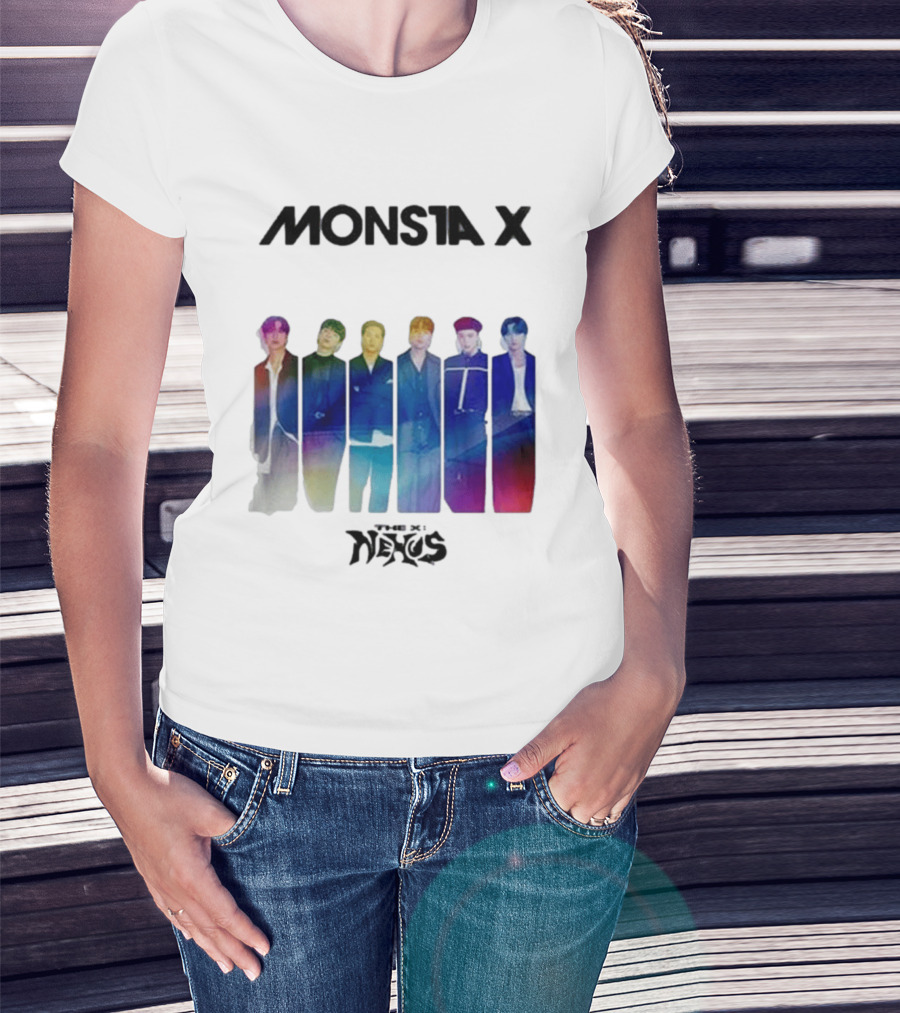 Monsta X Nexus 2026 White T-Shirt