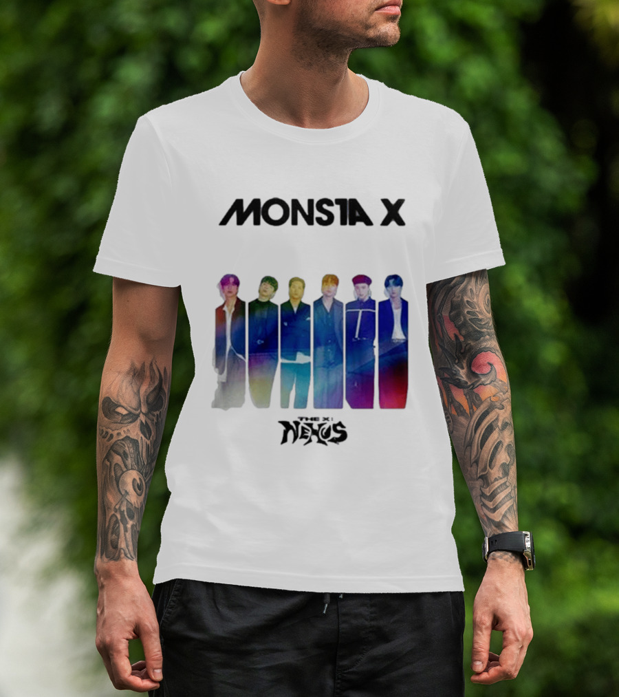 Monsta X Nexus 2026 White T-Shirt