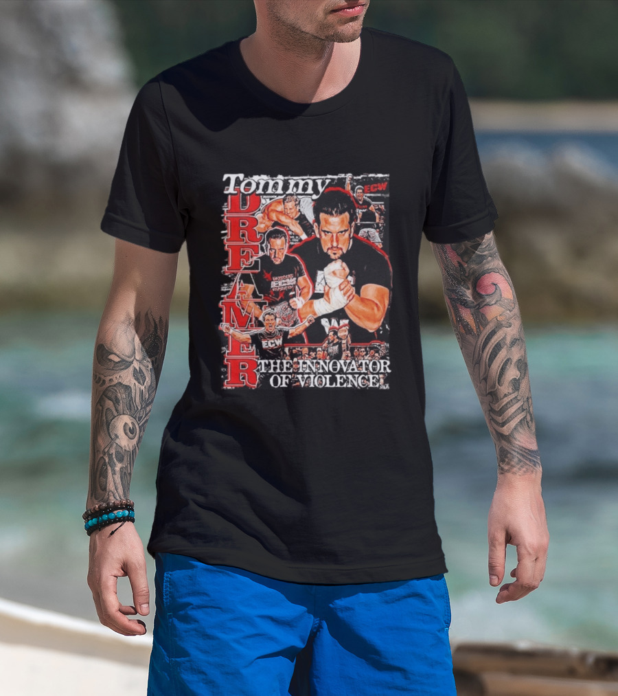 Tommy Dreamer ECW The Innovator Of Violence T-Shirt