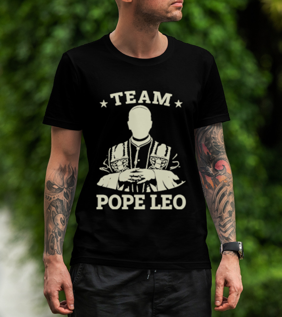 Team Pope Leo XIV Star T-Shirt