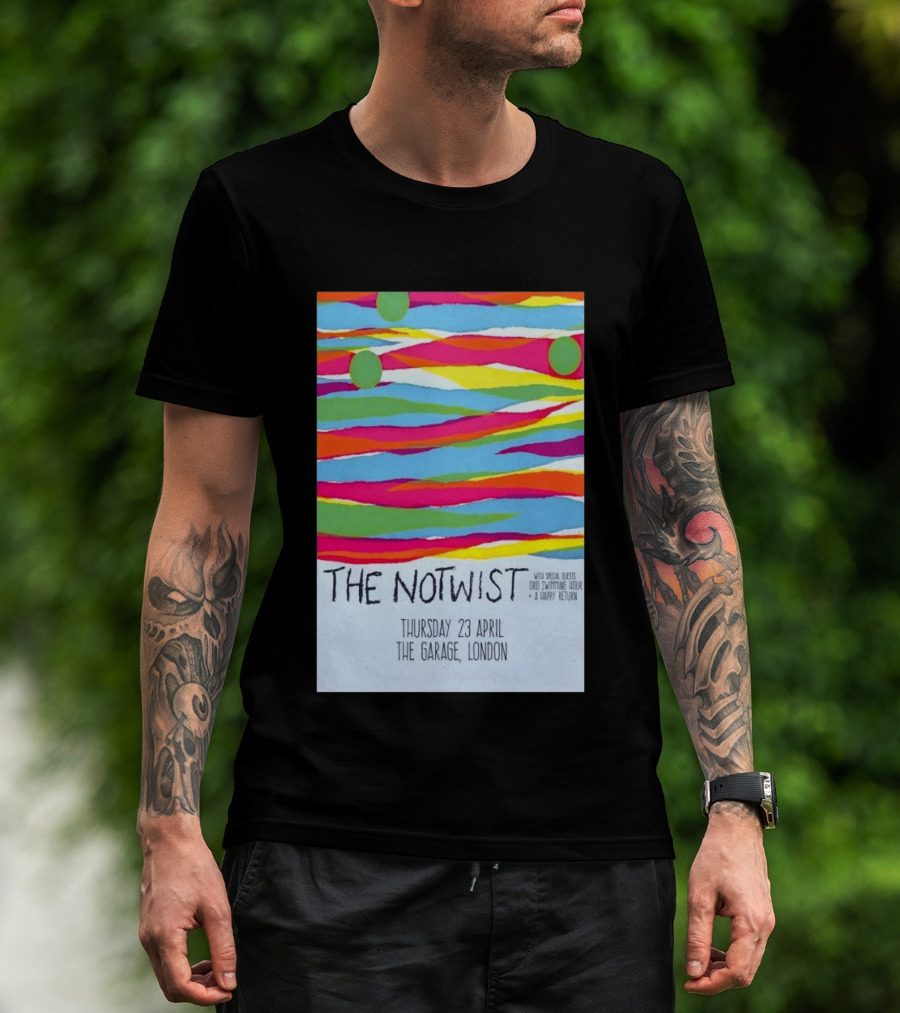 The Notwist Thursday 23 April The Garage London With Special Guests Ordo Swimming Hour And Lappy Return T-Shirt
