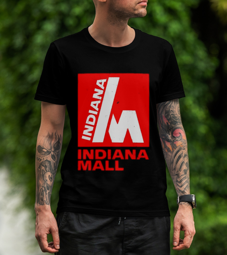Indiana Mall Indiana PA Vintage Style Red T-Shirt