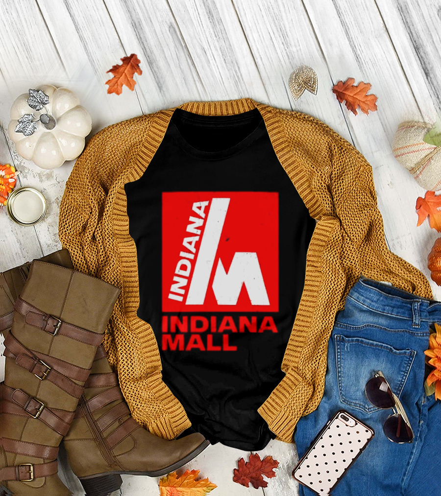 Indiana Mall Indiana PA Vintage Style Red T-Shirt