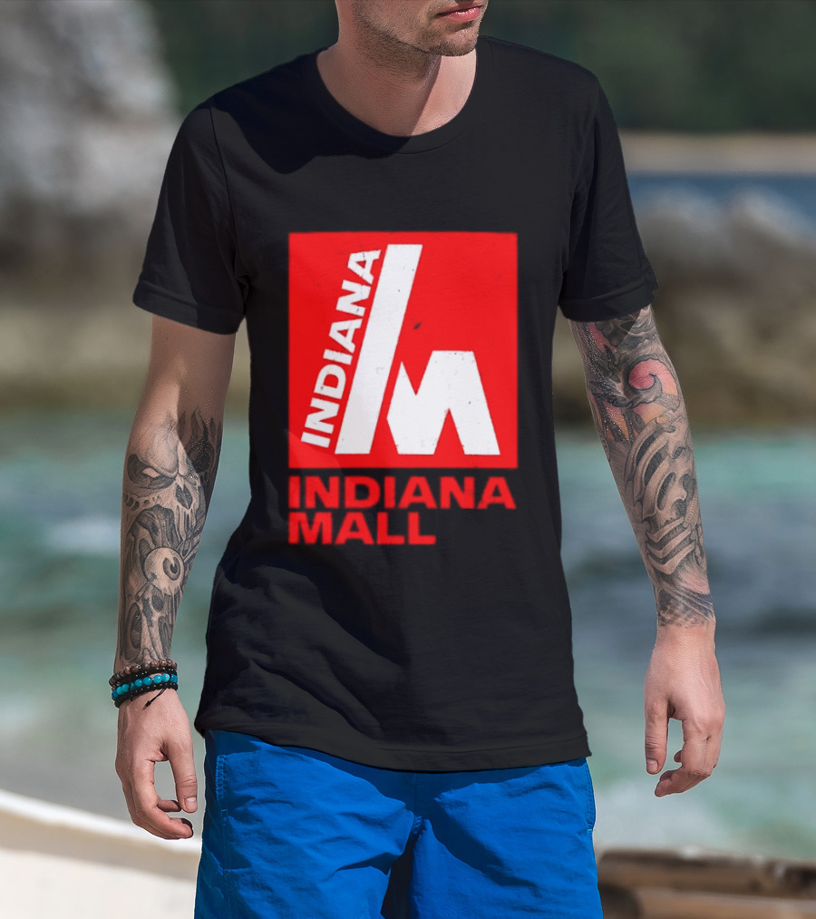 Indiana Mall Indiana PA Vintage Style Red T-Shirt