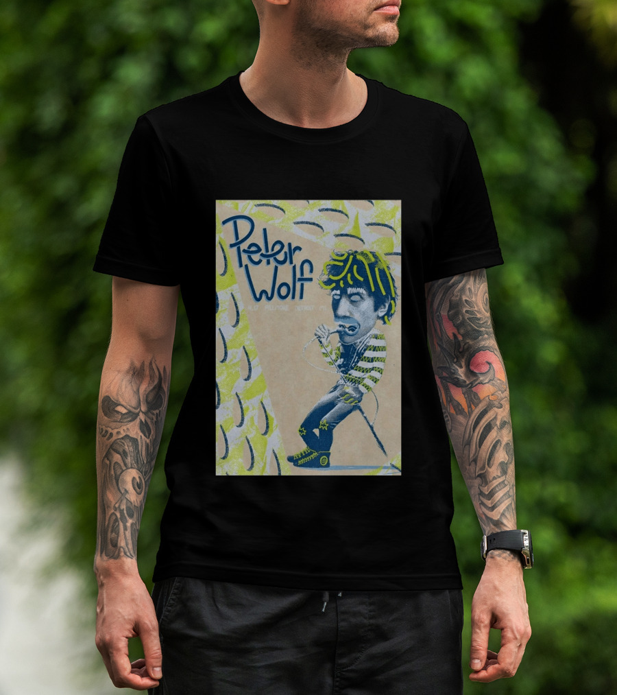 Peter Wolf Apr 17 Fillmore Detroit MI T-Shirt