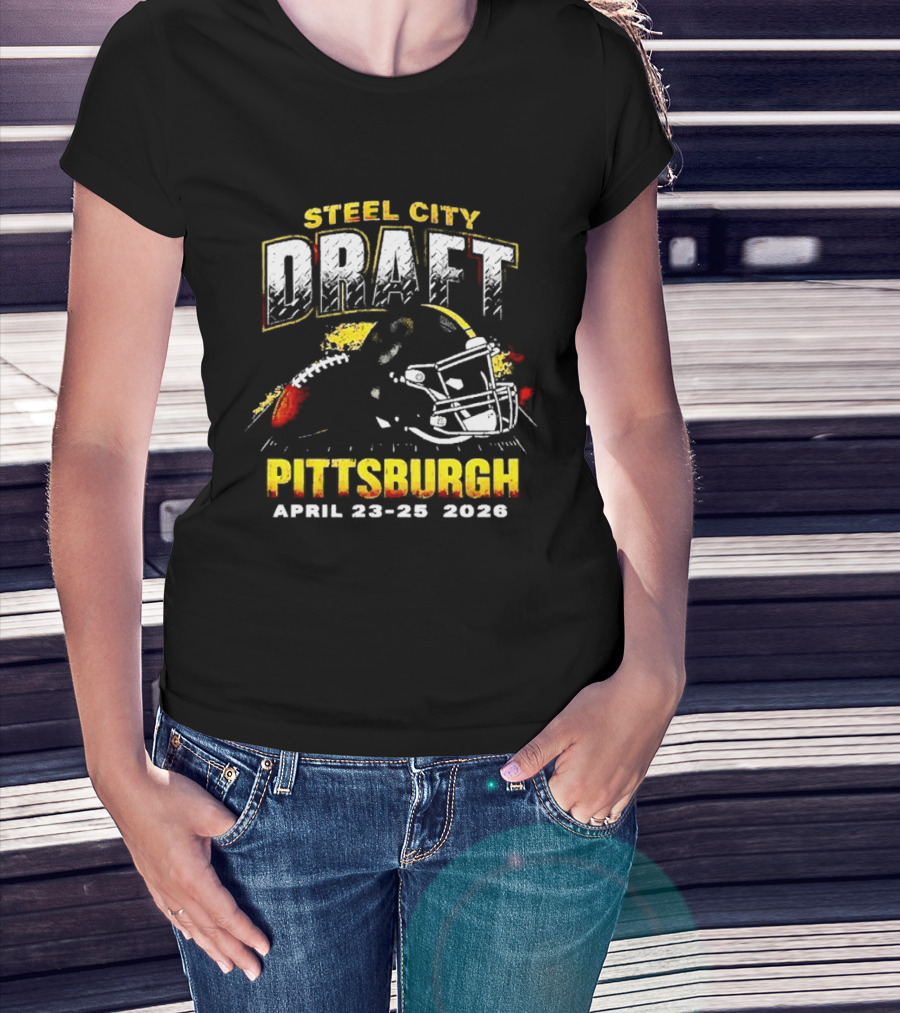 Steel City Draft Pittsburgh April 23 26 2026 Helmet T-Shirt