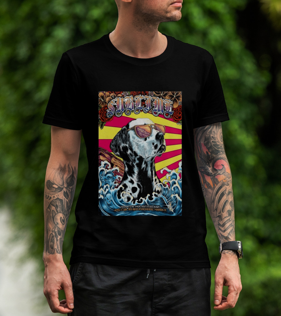 Sublime Self Titled Album April 17 2026 Red Rocks Amphitheatre Morrison CO T-Shirt
