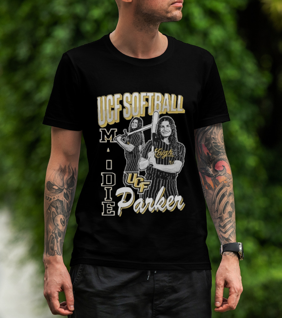 UCF Softball Maddie Parker Knights Player M Parker UCF T-Shirt