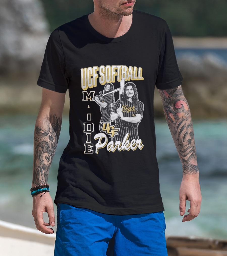 UCF Softball Maddie Parker Knights Player M Parker UCF T-Shirt