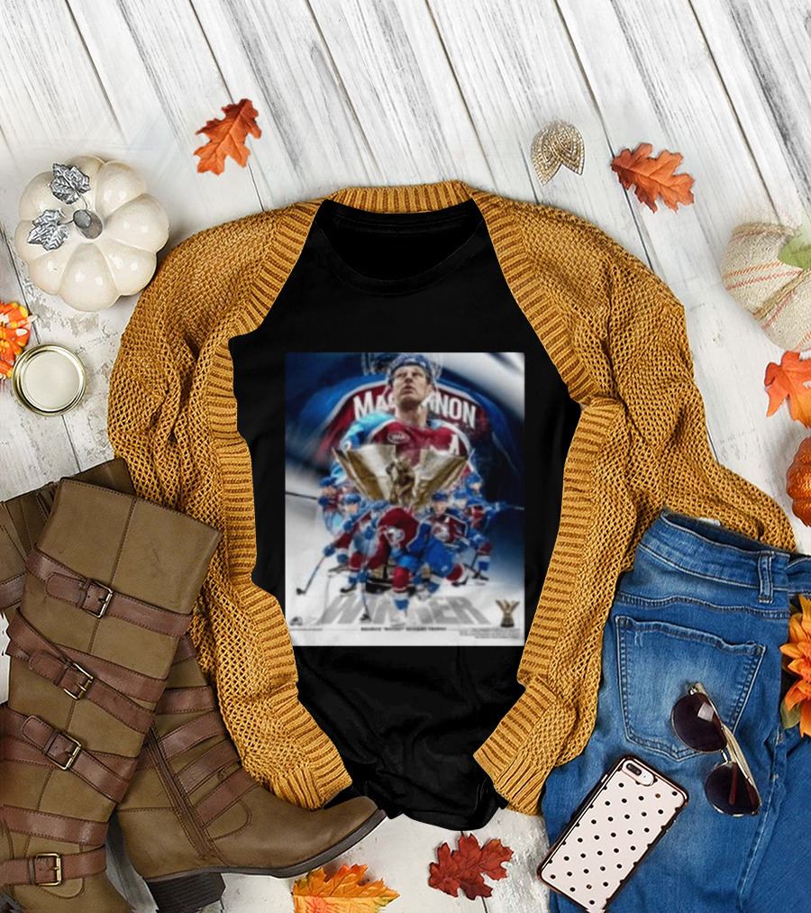Nathan Mackinnon Winner 2026 Rocket Richard Trophy Colorado Hockey Team T-Shirt