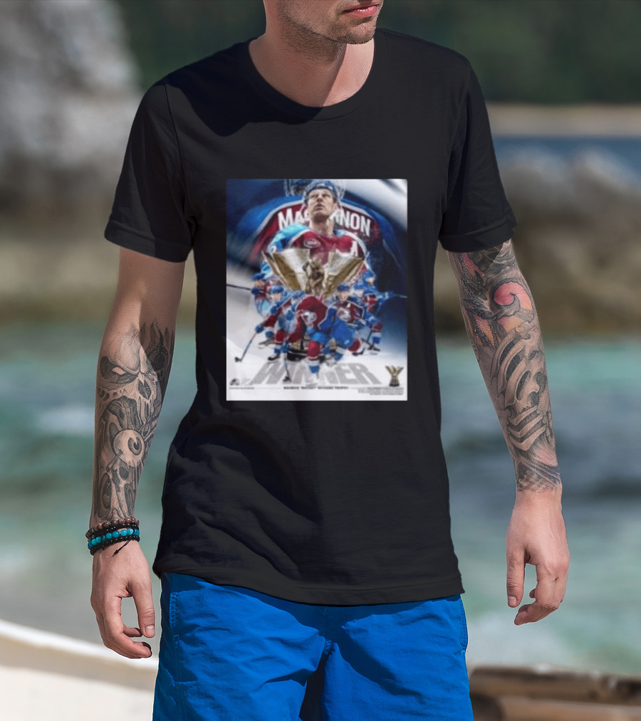 Nathan Mackinnon Winner 2026 Rocket Richard Trophy Colorado Hockey Team T-Shirt