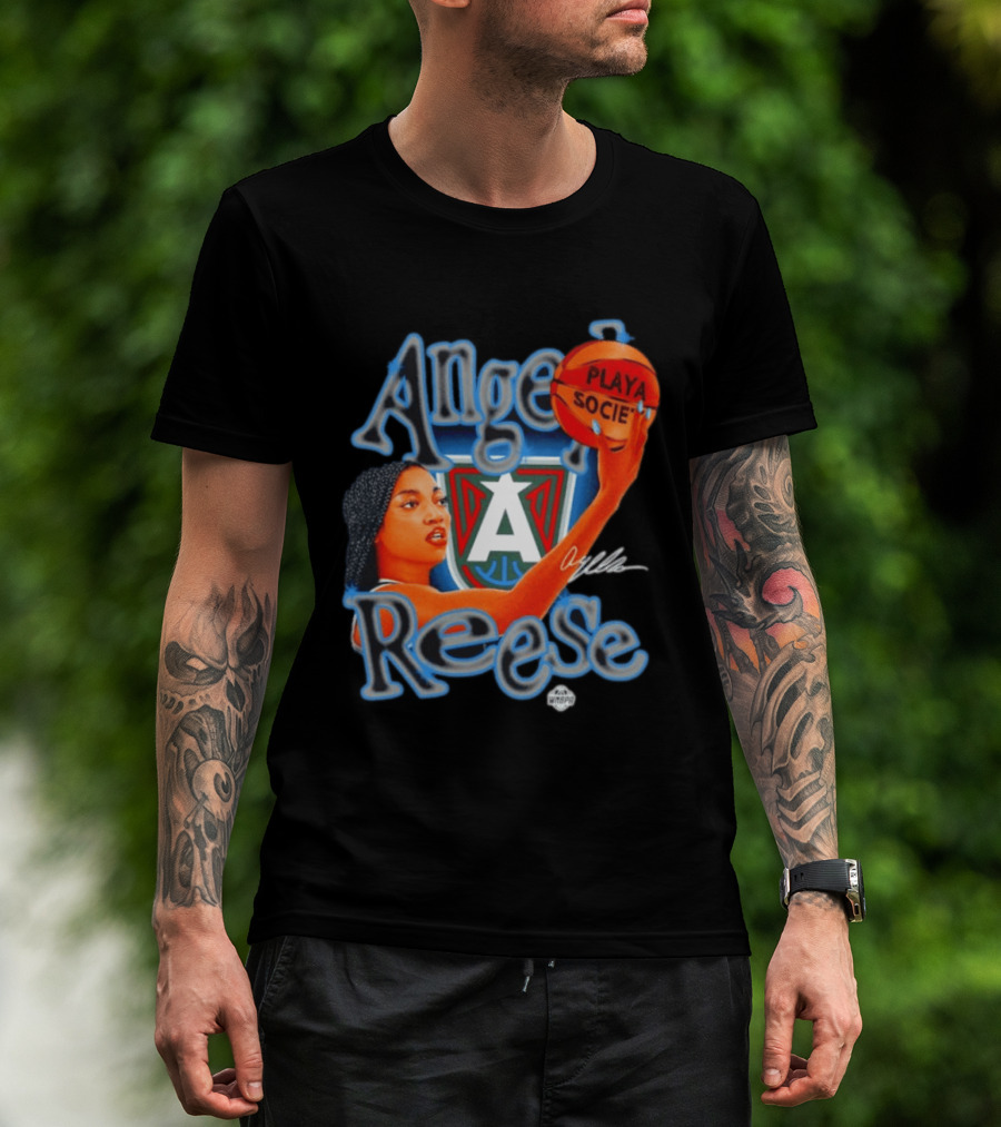 Angel Reese Atlanta Dream Playasocié WNBA T-Shirt