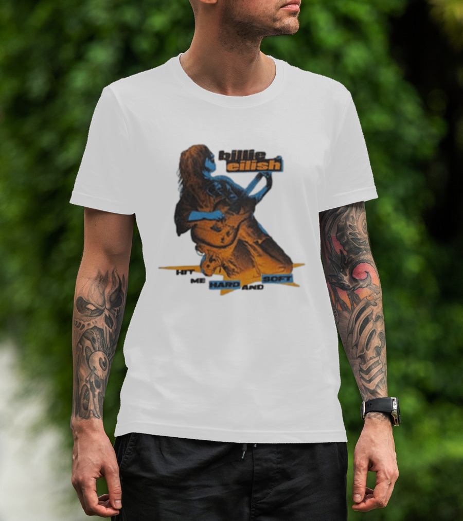 Billie Eilish Hit Me Hard And Soft Guitar T-Shirt