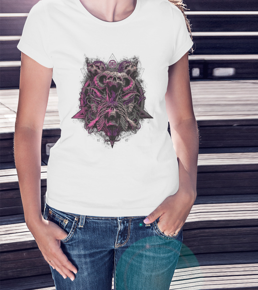 Electric Callboy Beast Mode Skull Demon T-Shirt