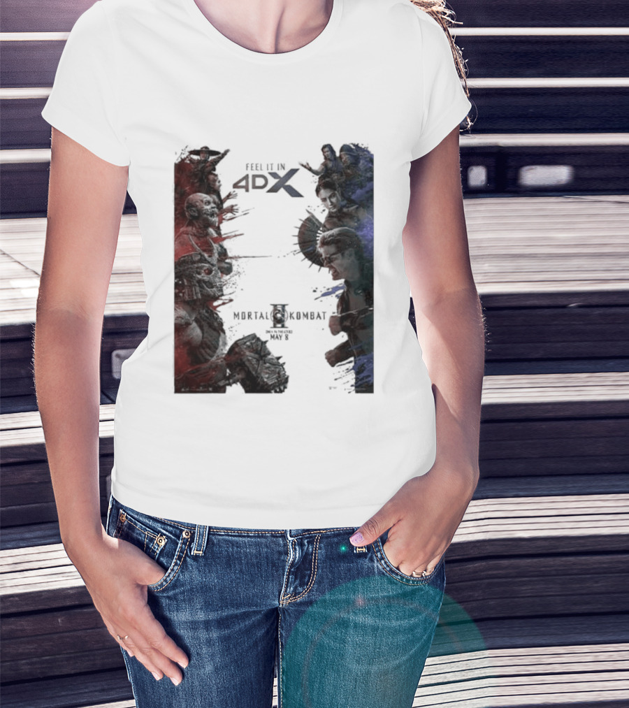 Mortal Kombat II 4DX Exclusive In Theaters May 8 2026 T-Shirt