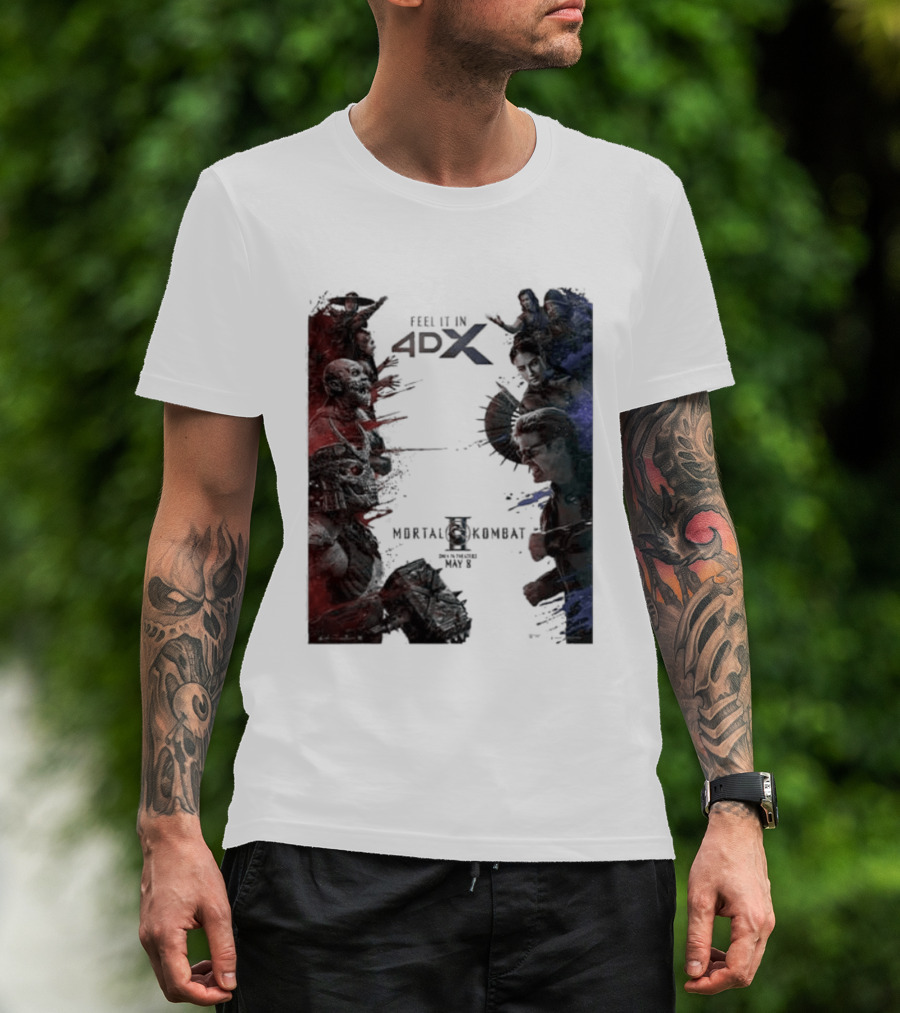 Mortal Kombat II 4DX Exclusive In Theaters May 8 2026 T-Shirt