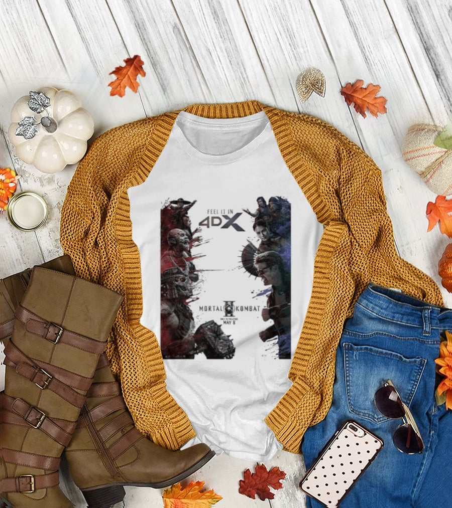 Mortal Kombat II 4DX Exclusive In Theaters May 8 2026 T-Shirt