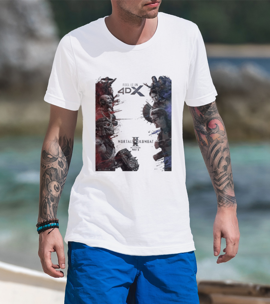 Mortal Kombat II 4DX Exclusive In Theaters May 8 2026 T-Shirt