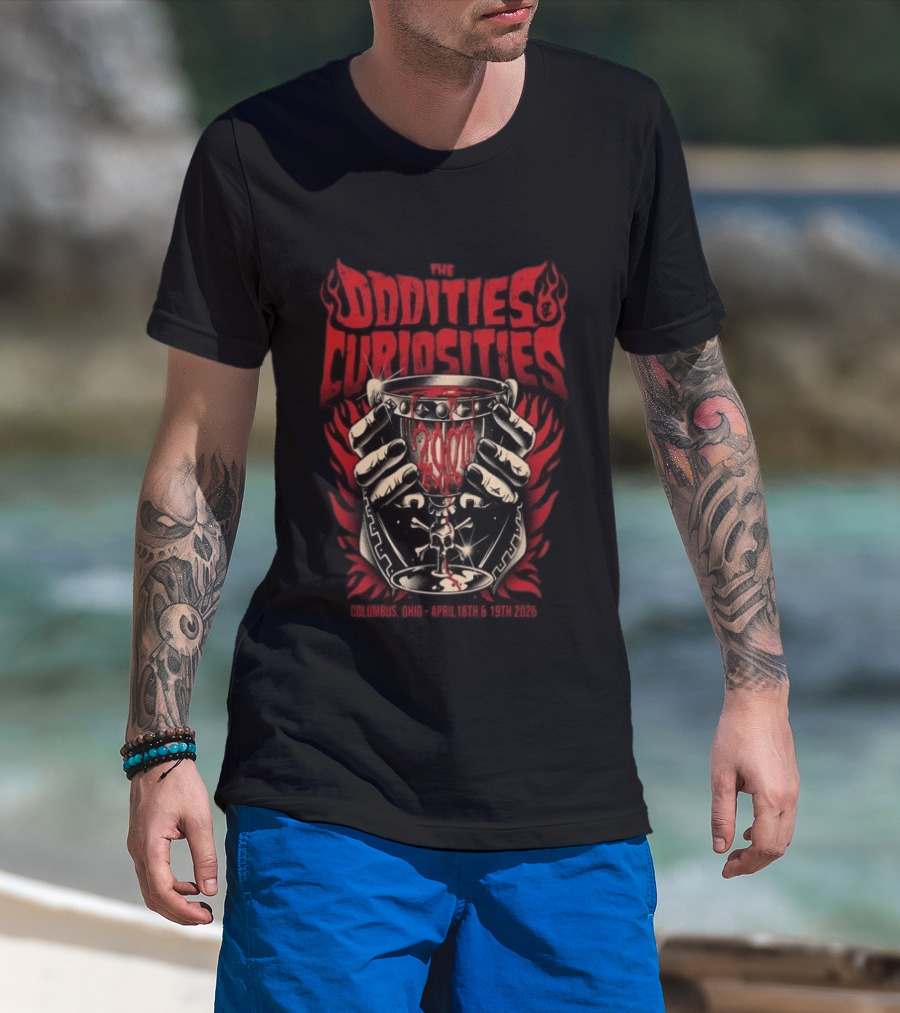 The Oddities & Curiosities Columbus Ohio April 18th & 19th 2026 Hands Of Mystery T-Shirt